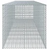Gabiono krepšys su dangčiu, 550x100x100cm, galvanizuota geležis