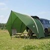 Galinės bagažinės tentas, atsparus vandeniui Žalia