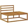 Lauko galinė sofa Natūrali 115 x 83 x 73 cm