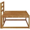 Lauko galinė sofa Natūrali 115 x 83 x 73 cm