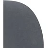 Galvūgalio ausis Blanki pilka 40 x 23 x 6 cm Aksomas