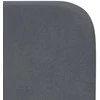 Galvūgalio ausis Pilka 80 x 16 x 4 cm Aksomas