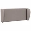 Galvūgalio ausis Taupe 40 x 23 x 6 cm audinys