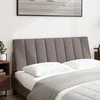 Galvūgalio pagalvėlė, Hanko, taupe spalvos, 140cm, audinys