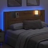 Galvūgalio spinta su LED Amatinė Ąžuolas 160 x 16,5 x 103,5 cm