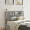 Galvūgalio spinta su LED Betono 140 x 16,5 x 103,5 cm