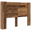 Galvūgalio spinta su LED Senas medis 140 x 16,5 x 103,5 cm