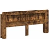 Galvūgalio spintelė Rūkytas Ąžuolas 215 x 18,5 x 100 cm