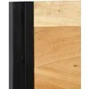 Galvūgalis, 200cm, akacijos medienos masyvas/geležis