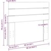 galvūgalis 80 cm ąžuolo masyvo