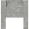 Galvūgalis Betono pilka 100 x 16,5 x 103,5 cm Apdirbta mediena