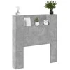 Galvūgalis Betono pilka 100 x 16,5 x 103,5 cm Apdirbta mediena