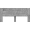 Galvūgalis Betono pilka 200 x 16,5 x 103,5 cm Apdirbta mediena