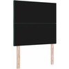 Galvūgalis Tamsiai žalia 100 cm Aksomas