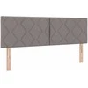 Galvūgalis Taupe 160 cm audinys