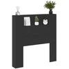 Galvūgalis Juoda 100 x 16,5 x 103,5 cm Apdirbta mediena