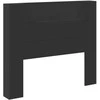 Galvūgalis Juoda 120 x 16,5 x 103,5 cm Apdirbta mediena
