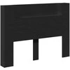 Galvūgalis Juoda 140 x 16,5 x 103,5 cm Apdirbta mediena