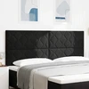 Galvūgalis Juodas 200 cm Aksomas