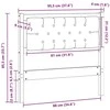 Galvūgalis Kita Ruda ir taupe 90 cm Pušies masyvas