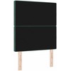 Galvūgalis Tamsiai žalia 80 cm Aksomas