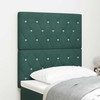 Galvūgalis Tamsiai žalia 80 cm Aksomas