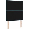Galvūgalis Tamsiai mėlyna 80 cm Aksomas