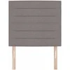 Galvūgalis Taupe 100 cm audinys
