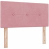 Galvūgalis Rožinė 80 cm Aksomas
