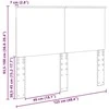 Galvūgalis Pilka Sonoma 100 cm Dirbtinė mediena