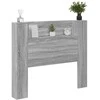 Galvūgalis Pilkas Sonoma 120 x 16,5 x 103,5 cm Apdirbta mediena