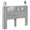 Galvūgalis Pilkas Sonoma 140 x 16,5 x 103,5 cm Apdirbta mediena