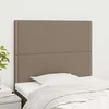 Galvūgaliai, 2vnt., taupe spalvos, 100x5x78/88cm, audinys