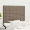 Galvūgaliai, 2vnt., taupe spalvos, 90x5x78/88cm, audinys