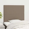 Galvūgaliai, 2vnt., taupe spalvos, 90x5x78/88cm, audinys