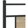 Pakaitinis galvūgalis Sonoma ąžuolas 80 cm Mediena ir plienas
