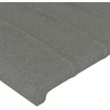 Galvūgalis su auselėmis, tamsiai pilkos,163x16x78/88cm, audinys