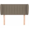 Galvūgalis su auselėmis,taupe spalvos,103x23x78/88cm, audinys