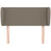 Galvūgalis su auselėmis,taupe spalvos,103x23x78/88cm, audinys