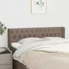 Galvūgalis su auselėmis,taupe spalvos,163x16x78/88 cm, audinys