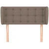 Galvūgalis su auselėmis,taupe spalvos,83x23x78/88 cm, audinys