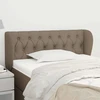 Galvūgalis su auselėmis,taupe spalvos,93x23x78/88cm, audinys