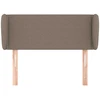 Galvūgalis su auselėmis,taupe spalvos,93x23x78/88cm, audinys
