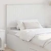 Galvūgalis su galvūgalio Balta 100 cm Apdirbta mediena