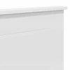 Galvūgalis Baltas 100 cm Dirbtinė mediena