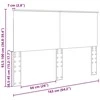 Galvūgalis Rūkytas Ąžuolas 100 cm Dirbtinė mediena