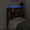 LED galvūgalis su saugojimu Dūminio ąžuolo Apdirbta mediena