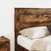 Galvūgalis su galvūgalio Rūkyta ąžuolas 120 cm Apdirbta mediena