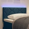 LED galvūgalis Mėlyna audinys