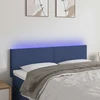 Galvūgalis su LED, kreminės spalvos, 144x5x78/88cm, audinys